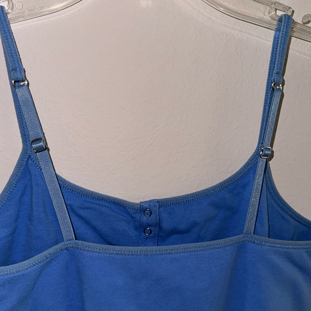 Tank Top by Express, Blue, EUC-There is some Fading on Edges, Adjustable…(CL) - Picture 4 of 7